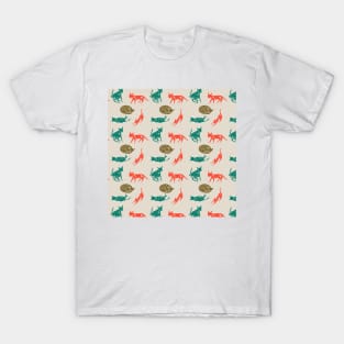 Cat lovers pattern T-Shirt